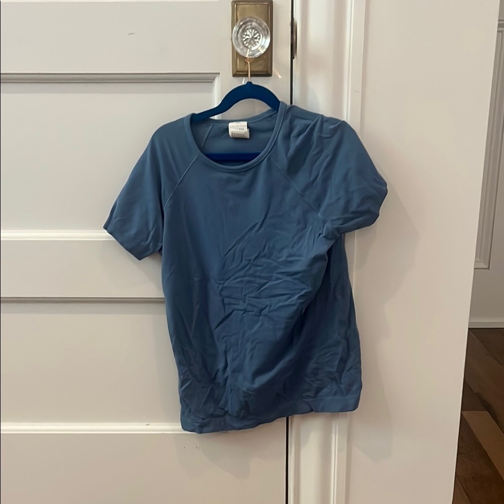 Athleta Kids Short Sleeve Tee in Slate Blue